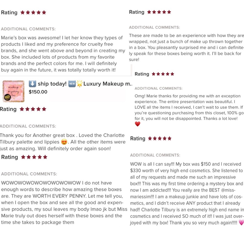 New! ✅ Luxury Makeup mystery box!🌟 - Picture 12 of 16